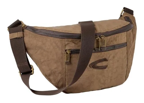 Camel Active Journey Cross Bag L 39 cm - Sand - Handtaschen aus robuster Nylon, leicht und funktional. Ideal für unterwegs mit vielen Fächern für Smartphone und Wertsachen.