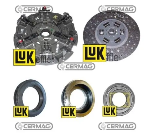 Kit Kupplung Twin-Platte Case für Traktor Farmer Serie 33 533A 540 16117