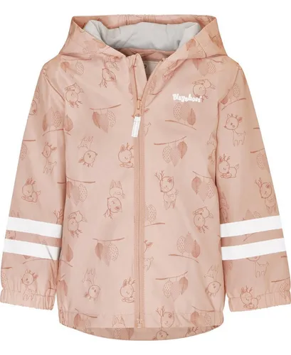 Playshoes Unisex Kinder Regenjacke, REH, 86 cm - Wasserdichte Outdoorjacke mit 8000mm Wassersäule, ideal für Spiel und Spaß bei jedem Wetter. Mit Reflektoren für Sicherheit und weichem Material für hohen Tragekomfort.