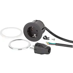 Universell einsetzbare Einbausteckdose PIX