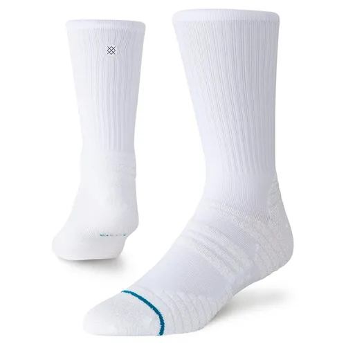 Stance Sportsocke Crew Fusion Grip weiss - 1 Paar in weiß von Stance