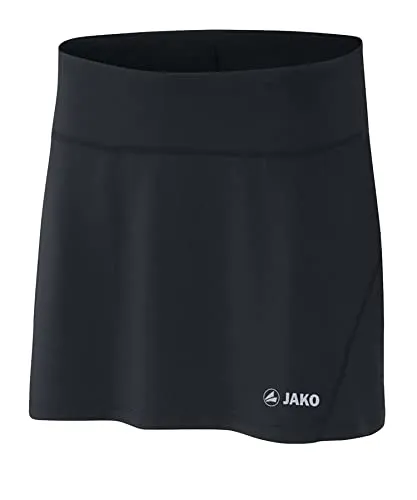 JAKO Damen Rock Basic, Schwarz, S von JAKO
