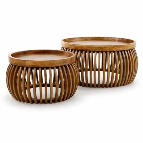 Couchtische aus Mangoholz von Liadomo