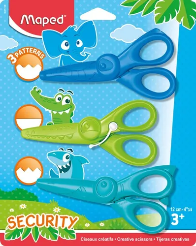 Maped Konturenscheren-Set KIDICRAFT 3er Set auf Blister