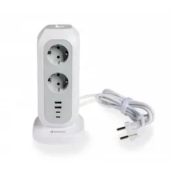 Verbatim EU Steckdosenturm 15-in-1