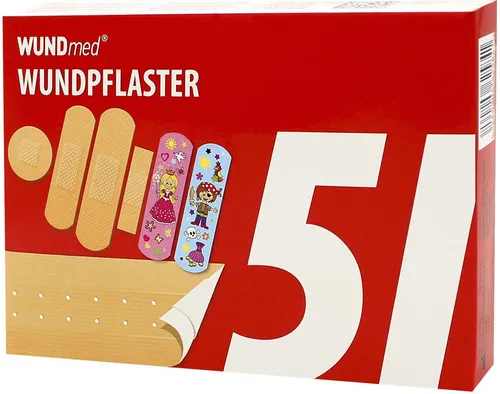 WUNDmed® Pflaster Familienpackung beige 51 Stück 05-002