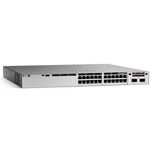 Cisco Catalyst 9300L 24P 8MGIG AĞ Essentials 4X10G UPLINK - Zuverlässiger Netzwerk-Switch mit 24 Ports für hohe Leistung und einfache Verwaltung. Ideal für Geschäftsanwendungen und schnelle Datenübertragung.