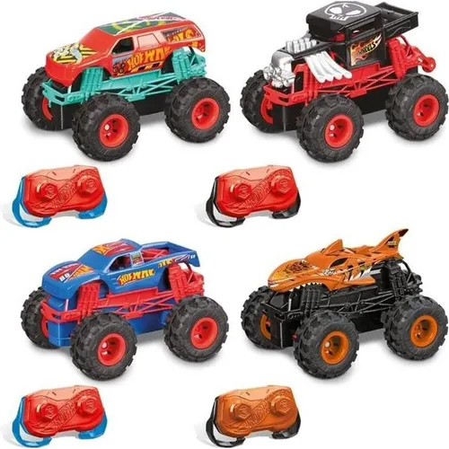 Hot Wheels Mini Monster Truck (43035047) - Ferngesteuertes für Kinder, kompakt und robust für aufregende Abenteuer im Innen- und Außenbereich.