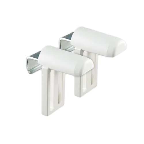 Produktbild Victoria M. Klemmfix Universal-Klemmhalter für Kunststoff-Fensterrahmen, passend für Rollos & Jalousien, Befestigung ohne Bohren, 2er Set