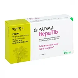 PADMA HepaTib 60 St - Unterstützt die Leberfunktion - Arzneimittel zur Unterstützung der Leberfunktion, rezeptfrei erhältlich und ideal für die ganzheitliche Gesundheit.