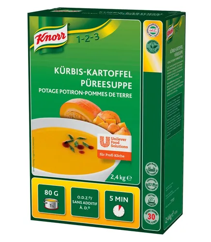 Knorr Fertiggericht, Knorr Kürbis-Kartoffel Püreesuppe von Knorr
