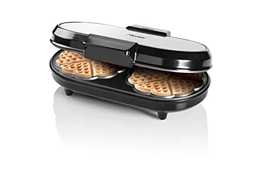 Bestron Doppel-Waffeleisen ADWM730S