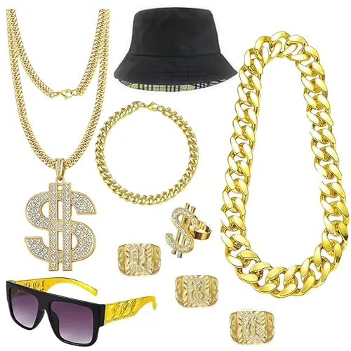 Kostüme & Accessoires Gold von Boonbery