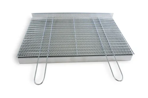 Set Aschekasten Grillgitter & Kohlerost Schale Kamin BBQ Gitter Neu 60x40cm