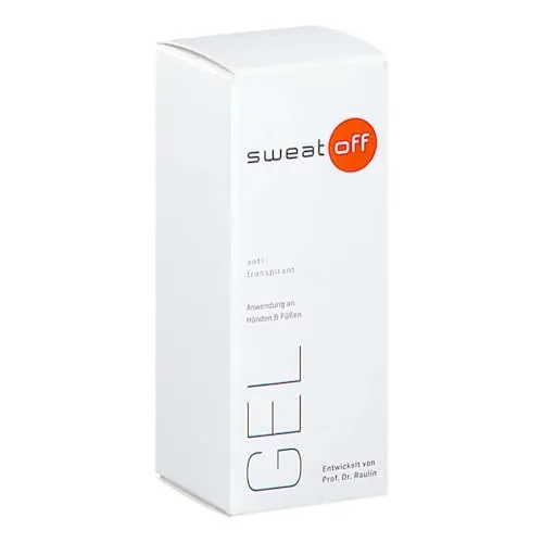 Sweat-Off Antitranspirant Gel 30 ML - Antitranspirant für schweißfreie Hände und Füße, ideal für mehr Selbstbewusstsein. Die leichte Anwendung sorgt für zuverlässigen Schutz – perfekt für unterwegs!