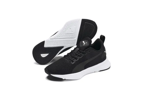 Puma Flyer Runner Jr 1929280001 - Kinder Laufschuhe in Schwarz - Laufschuhe für Kinder mit atmungsaktivem Mesh-Obermaterial und SoftFoam+ Innensohle für ausgezeichneten Komfort und Dämpfung. Ideal für Schule und Sport.