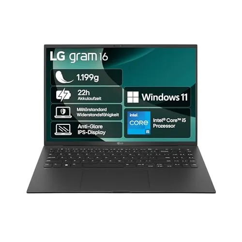 LG gram 16 Zoll Notebook