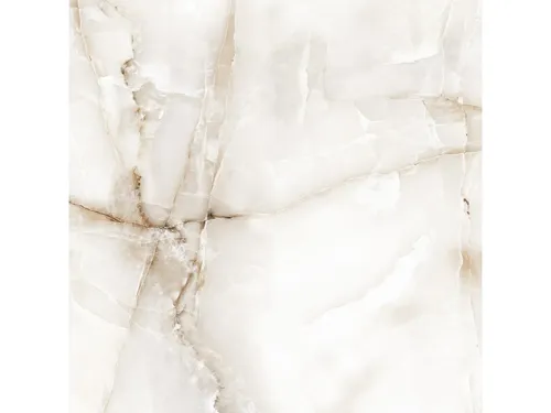 Fliesen ONYX SAND - 60x60 cm, poliert - Boden- & Wandfliesen in edler Marmoroptik, ideal für Badezimmer, Küche und Wohnzimmer. Bringen Sie mit diesen 1,44 m² großen Fliesen einen Hauch von Eleganz in Ihr Zuhause.