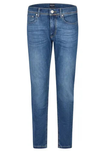 HECHTER PARIS Herren Business Jeans Shape-Fit Hellblau 30/34 - Moderne Business Jeans im Shape-Fit Design für optimalen Tragekomfort. Hergestellt aus einer hochwertigen Baumwoll-Elasthan-Mischung, ideal für den täglichen Einsatz.