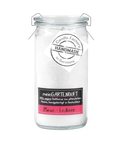 Candle Factory Mein Gartenduft Minze - Erdbeere