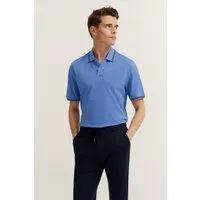 bugatti Herren Poloshirt Basic Kurzarm Modern Fit - Poloshirt für Herren aus 100% Baumwolle, modern fit, ideal für den Alltag und maschinenwaschbar – zeitlos elegant für jede Gelegenheit.