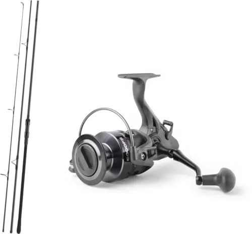 Daiwa Black Widow XT Carp 3.60m Karpfencombo mit DAM Quick 2 FS 6000 Rolle