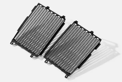 BMW Motorrad Schutzgitter Kühler Set R1200GS R1250GS 46638556647 + 648 - Schutzgitter Set für BMW Motorräder, schützt effektiv den Kühler. Passend für R 1200 GS und R 1250 GS Modelle. Ideal für den täglichen Einsatz und zur Erhaltung der Fahrzeugqualität.