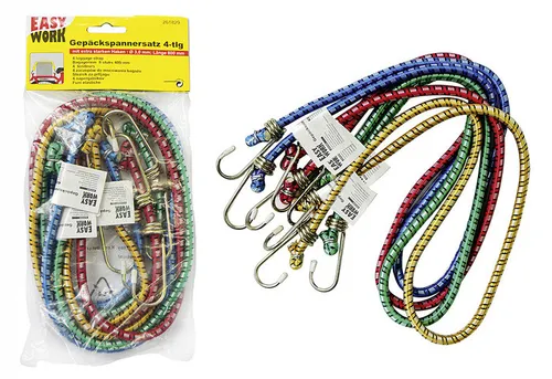 EASY WORK Gepäckspinne 8-armig 80 cm Gepäckspanner Spanngummi Spanngurt