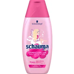 Schauma kids Mädchen Shampoo 250 ml - Sanfte Pflege für Kinder - Shampoos für Kinderhaar, milde Formel ohne Farbstoffe und allergieverdächtige Duftstoffe, sorgt für ein tränenfreies Waschen ohne Ziepen.