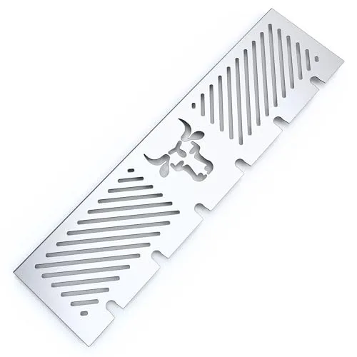 tuning-art Warmhalte-Grillrost WH17 für Napoleon Lex 485 - Grillroste: Passgenauer Warmhalterost aus rostfreiem Edelstahl mit Halterungen für Hähnchen Drumsticks, ideal für zusätzlichen Platz und schonendes Erhitzen von Gemüse.