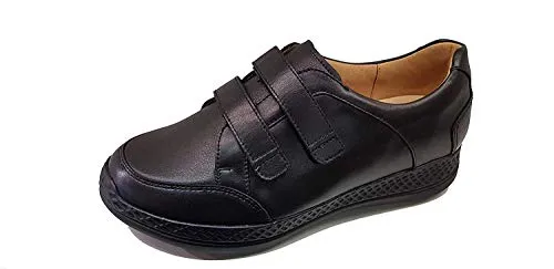 Ganter Damen Schuhe Sneaker Schwarz 40.5 EU Weit - Damen-Sneaker mit flexibler Laufsohle und herausnehmbarer Innensohle, ideal für Einlagen und hochwertige Verarbeitung für besten Tragekomfort.