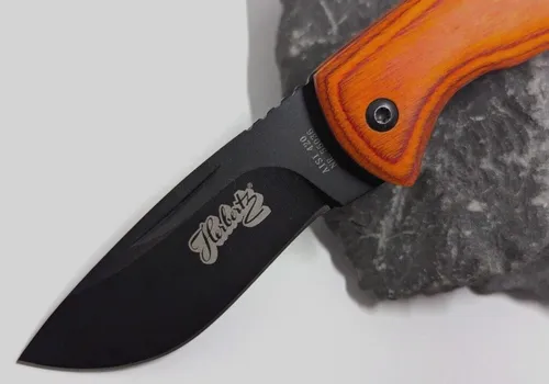 Herbertz Taschenmesser Pakkaholz leicht und handlich  AISI 420 Stahl