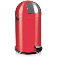 PROREGAL Eleganter Abfalleimer 33L mit Fußpedal - Haushaltszubehör: Stilvoller Abfalleimer mit starkem Fußpedal und verzinktem Inneneimer für eine hygienische Müllentsorgung.