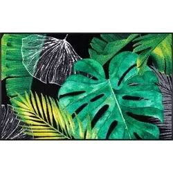 wash+dry by Kleen-Tex Neoflora Fußmatte in grün von wash+dry