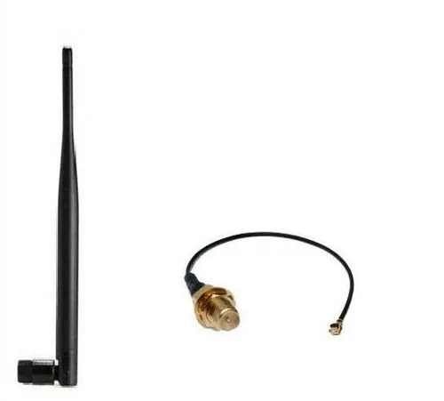 UMBAUSET MIT 5dBi ANTENNE & PIGTAIL FÜR AVM FRITZ BOX