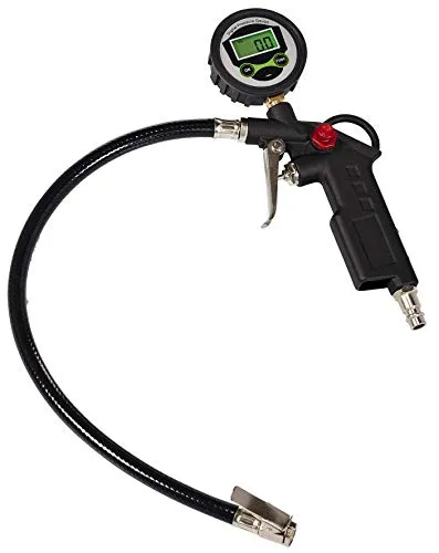 EINHELL Digitaler Druckluft-Reifenfüllmesser - Druckluft-Zubehör mit präzisem digitalen Display, ideal für eine einfache und genaue Reifenfüllung.