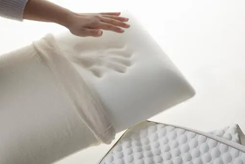 ARGAHOME Orthopädisches Kopfkissen KOLLAGEN - Nackenhörnchen mit hochwertigem Kollagen für besseren Schlafkomfort und Hautpflege. Ergonomisches Design sorgt für optimale Unterstützung von Kopf und Nacken.