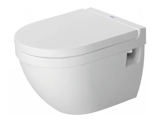 Duravit Starck 3 Wand-WC Compact - Weiß Hochglanz mit WonderGliss - Sanitäranlagen & Zubehör, pflegeleichte Oberfläche mit WonderGliss für einfache Reinigung und strahlenden Glanz.