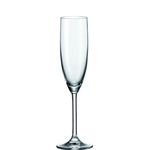 Leonardo Sektglas 120ml - Elegantes Sektglas mit 120ml Füllvolumen, ideal für besondere Anlässe. Maße: 7x24,5x7cm, Durchmesser: 4,7cm.