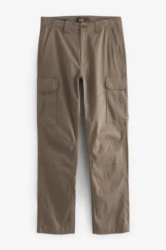 Next Cargohose Cargo-Hose aus Baumwollstretch – Straight Fit (1-tlg)
