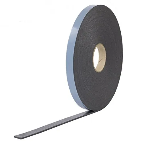 Doppelseitiges Klebeband 15mm breit 2mm stark grau 10m Rolle