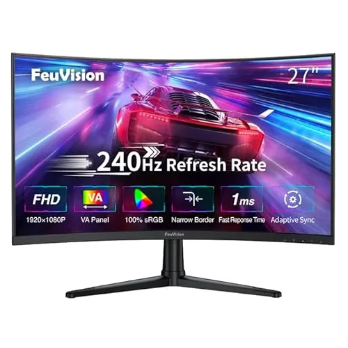 Curved-Monitore bis 200 Euro von FeuVision