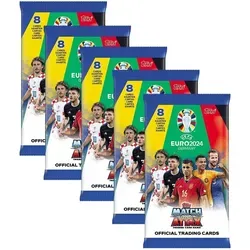 Match Attax UEFA EURO 2024 Germany - 5 Booster