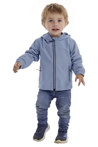 first instinct by killtec Unisex Baby Fios 10 Mns Jckt Funktionsjacke - Wasserdichte Funktionsjacke für Kleinkinder mit Kapuze, verschweißten Nähten und Grow-Up-Funktion - ideal für jedes Wetter und umweltfreundlich!