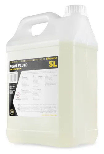 BeamZ Foam Fluid Konzentrat 5 L – für starke Schaumproduktion, für DJ & Events