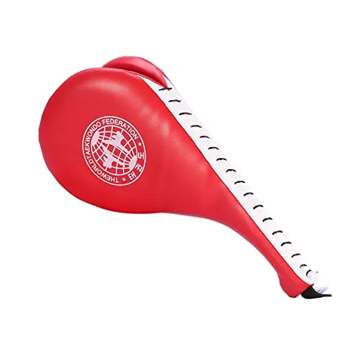 Pratzen Taekwondo,Taekwondo Schlagpolster,Taekwondo Pads,Pu-Leder Taekwondo Handpratze Taktisches Training Boxen Kampfsport Taekwondo Karate Kickboxen TKD Martial Arts Zielboxpaddel Fuß Hand