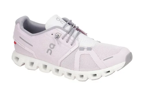 ON RUNNING CLOUD 5 Damenschuh - Leichter Sneaker aus atmungsaktivem Textil-Material mit Gummizug und Schnürsenkeln. Ideal für den Alltag und sportliche Aktivitäten, bietet Flexibilität und Komfort.