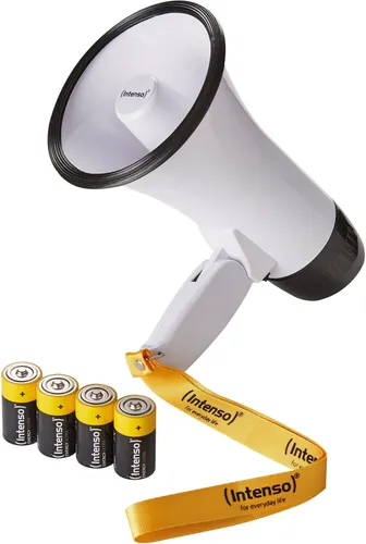 Intenso Fan Megafon - 2 Funktionen - 5W - inklusive Batterien
