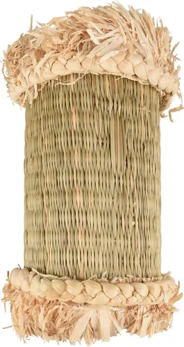 Flamingo Nagerspielzeug Tunnel Natur Zulu, Maße: 20 cm / 10 cm