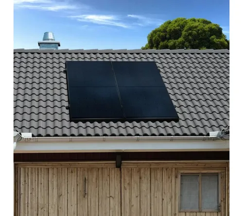 MyPfannendach Balkonkraftwerk 880+ Watt – Premium transparent Variante - Solaranlagen mit 2x bifazialen Hochleistungsmodule und WLAN Wechselrichter, ideal für nachhaltige Energiegewinnung und jetzt mit 0 % MwSt.